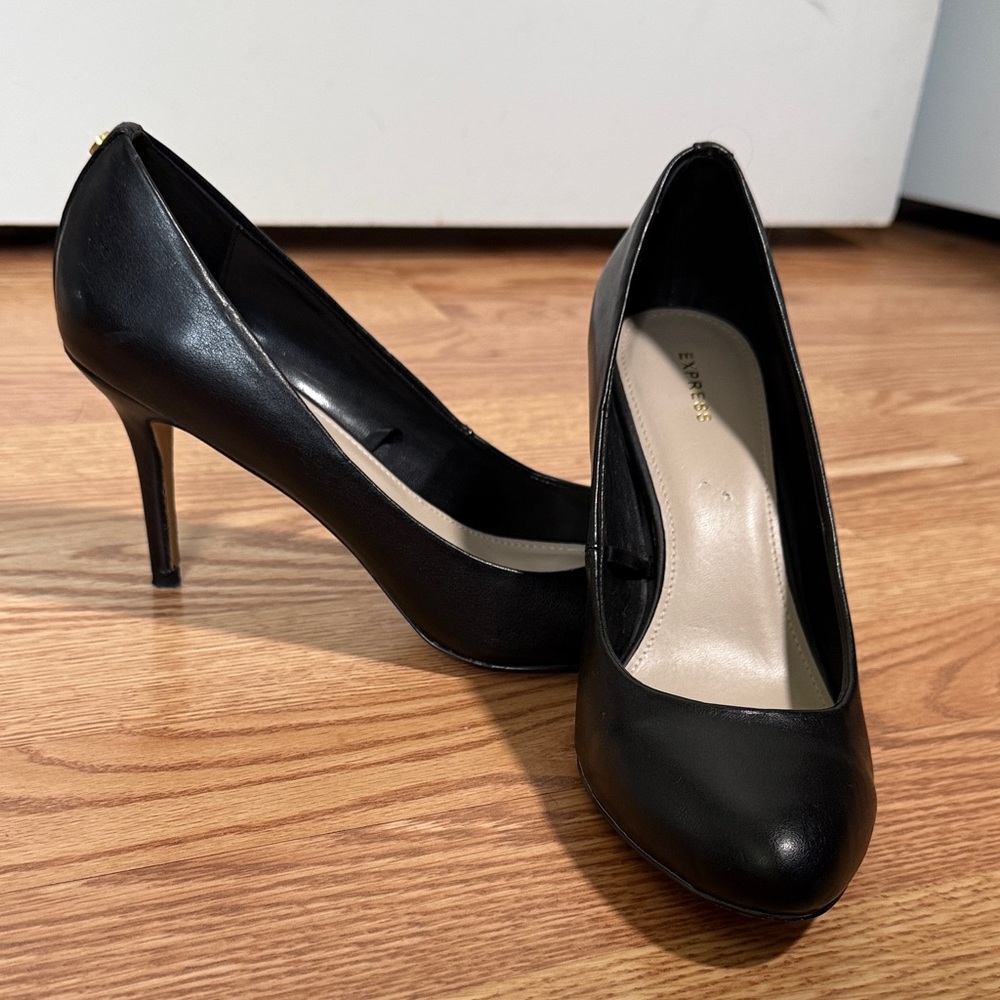 Express Classic Black Heels